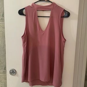 My Michelle Deep V Blouse
